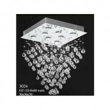 Kristal Taşlı Modern Avize