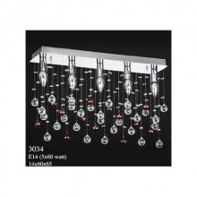 Kristal Taşlı Modern Avize