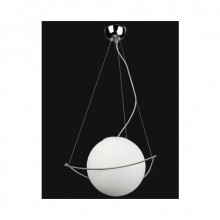 Tekli Glop Serisi Çerçeveli Modern Avize