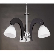 Baston 3´lü Ahşaplı Avize