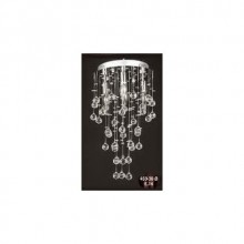 Kristal Taşlı Dörtlü Avize