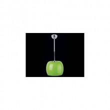 Melon Camlı Tekli Avize - Yeşil