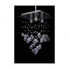 Kristal Taşlı Üç´lü Modern Avize