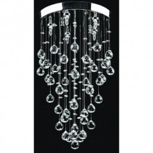 Kristal Taşlı Beşli Modern Avize