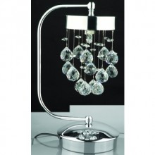 Kristal Taşlı Modern Masa Lambası