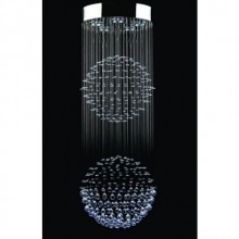 Kristal Taşlı Beşli Çift Katlı Dünya Avize