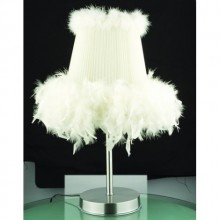 Kaz Tüylü Masa Lambası