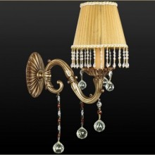 Konak Kristal Taşlı Şapkalı Eskitme Aplik