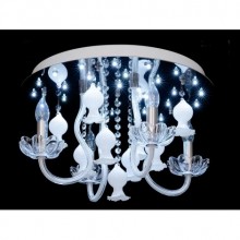 Nergis 4´lü Led Kumandalı Avize (Beyaz)