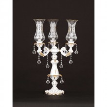 Hürrem 3´lü Şamdan ( Yaldız-Beyaz)