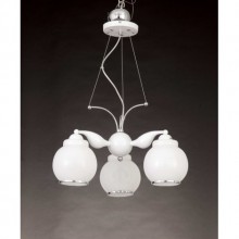 Rose 3´lü Avize (Beyaz)