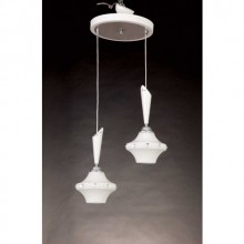 Venedik 2'li Beyaz Sarkıt Avize