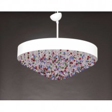 Hanzade Büyük Boy Kristal Taşlı Modern Avize