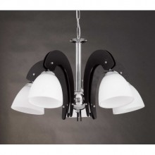 Baston 5´li Ahşaplı Avize