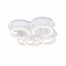 Ring 5´li Ledli Plafonyer Avize - Beyaz