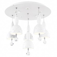 Damla 6´lı Led Plafonyer Avize