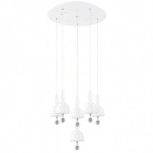 Damla 6´lı Led Sarkıt Avize