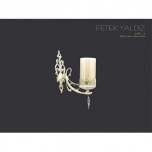 Petek Yaldız Aplik (Yaldız-Beyaz)