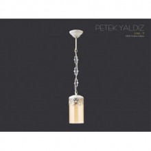 Petek Yaldız Tekli Sarkıt (Yaldız-Beyaz)