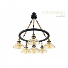 Çemberli Ekim 6´lı Avize