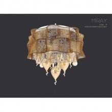 Miray Büyük 4´lü ve Ledli Avize (Bal)