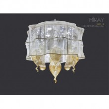 Miray Küçük 3´lü ve Ledli Avize (Beyaz)