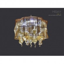 Miray Küçük 3´lü ve Ledli Avize (Bal)