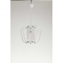 Servet Tekli Kristal Taşlı Sarkıt (Beyaz)