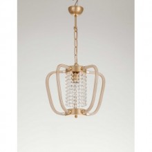 Servet Tekli Kristal Taşlı Sarkıt (Sarı)