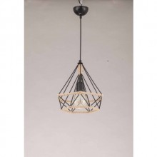 Piramit Halatlı Orta Teklı Sarkıt (Siyah)