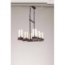 Wooden 6´lı Avize (Kahve)