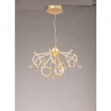 Lisa 6+3 Ledli - Kumandalı Avize (Altın)