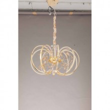 Queen 8 Ledli - Kumandalı Avize (Altın)