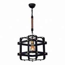 Küp Tekli Avize (Siyah)