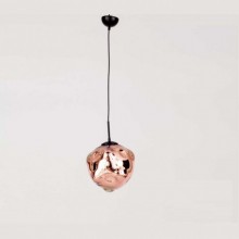 Büyük Çoklu Balon Tekli Cam Sarkıt (Bakır)