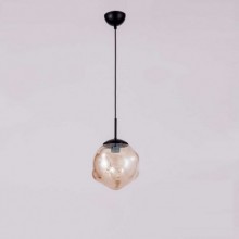 Çoklu Balon Tekli Cam Sarkıt (Bal)