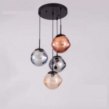 Balon 3+1Cam Sarkıt (Bakır Krom Füme Bal)