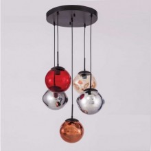 Balon 4+1 Cam Sarkıt (Bakır Krom Füme Bal Kırmızı)