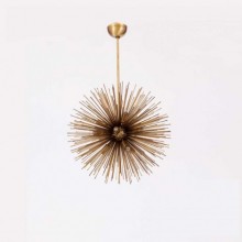 Küçük Dünya Kirpi 60´lik Avize (Sarı-Siyah)