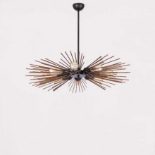 Çubuk 8´li Avize (Sarı-Siyah)