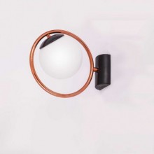 Kardelen Yuvarlak Lak Aplik (Beyaz)