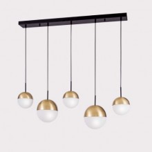 Top Sıvamalı Sıralı 5´li Eskitme Sarkıt (Beyaz)