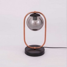 Kardelen Oval Lak Masa Lambası (Füme)