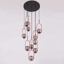 Kardelen Oval 10´lu Lak Sarkıt (Füme)