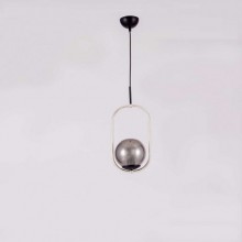 Kardelen Oval Tekli Lak Sarkıt (Füme)