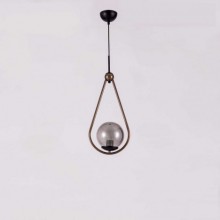 Kardelen Armut Tekli Siyah Lak Sarkıt (Füme)