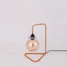 Zella Masa Lambası Bakır Lak (Bal)