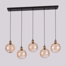 Golf Sıralı 5´li Sarkıt (Bal)