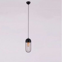 Bakır Telli Tekli Uzun Sarkıt (Bakır-Siyah)