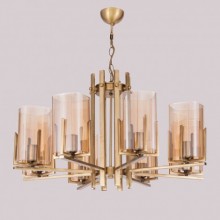 Aden 8 kollu Bakıroksit Avize (Bal)